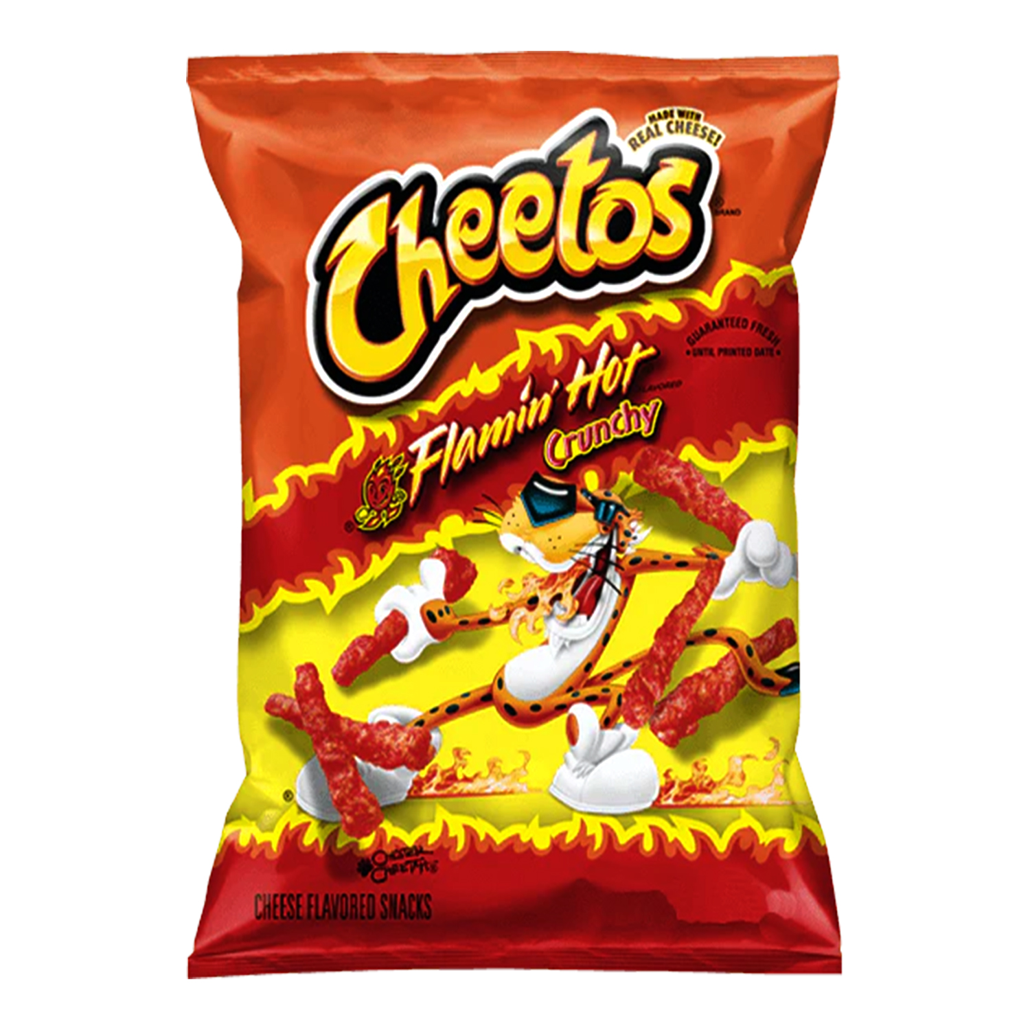 Usa Cheetos Flamin Hot Crunchy 226g - I Luv Lollies