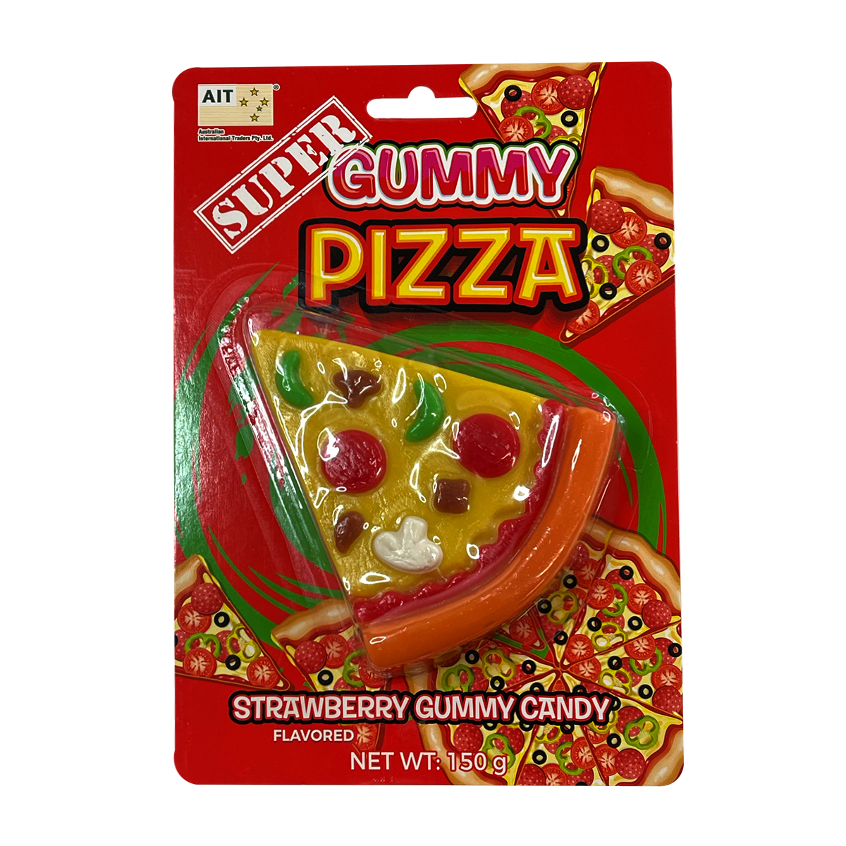 Giant Gummy Pizza Slice 150g - I Luv Lollies