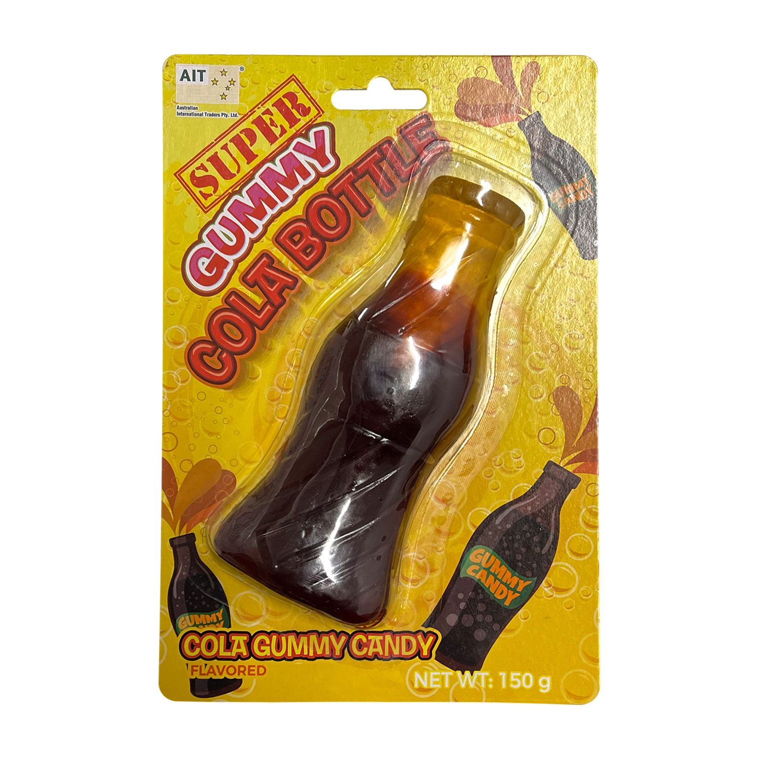 giant gummy cola bottle